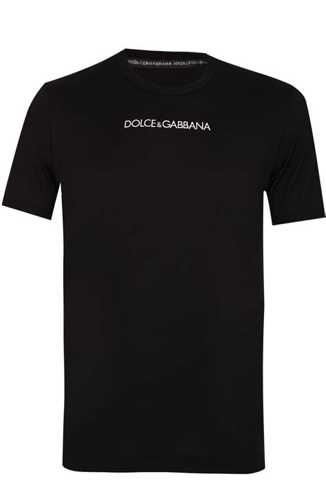 dolce gabbana t shirt black|dolce gabbana denim shirt.